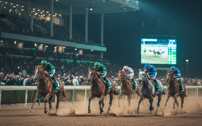 Live Horse Betting Online: In-Race Wagers, Strategy & Risks Guide 2025 | HorsesBetting